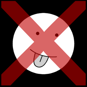 tongue: sticking out